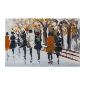 Tablou Street Life  50x150cm
