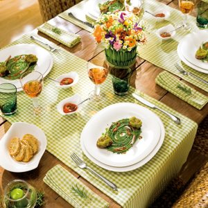 Bol NEW COTTAGE SPECIAL SERVE SALAD, 21x18 cm, alb