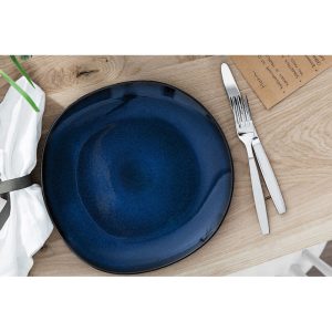 Farfurie desert LAVE BLEU, 23 cm, albastru