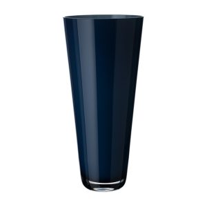 Vaza mare VERSO, 38 cm, albastru inchis