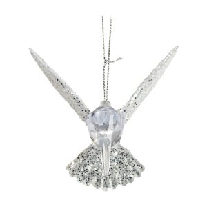 Decoratiune de agatat pasare TIPTOP,9x8 cm