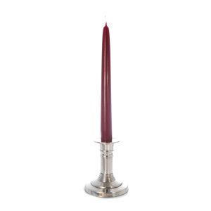 Lumanare conica LUVMET, bordo, 24x2,4 cm