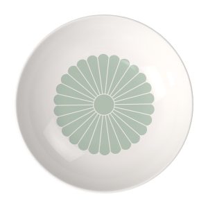 Farfurie paste FLEUR, 24 cm, verde