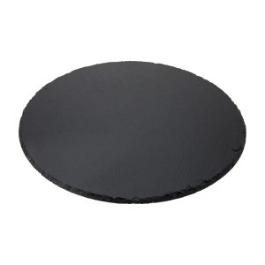 Platou servire rotund din ardezie AMIR, 30 cm