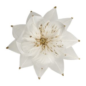Decoratiune cu clips floare GOLDEN ILEX