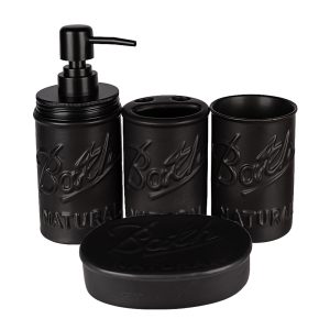 Set baie 4 piese KIRA negru
