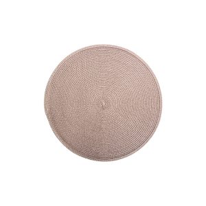 Servet de masa IDA, 38 cm, poliester, maro