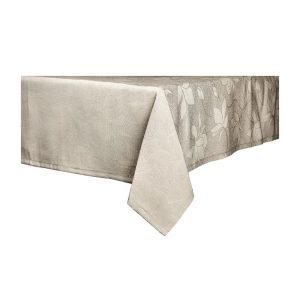 Fata de masa bej FLORAL 150x180 cm