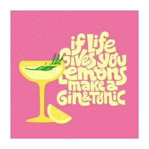 Servetel GIN & TONIC 24x24 cm