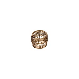 Inel servetele NEST, 4,5 cm, auriu