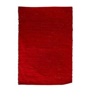 Traversa de masa, ARIS lurex rosu, 33x160 cm