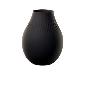 Vaza mare MANUFACTURE COLLIER,  20x16 cm, negru