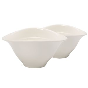 Set 2 boluri supa VAPIANO, 700 ml, alb