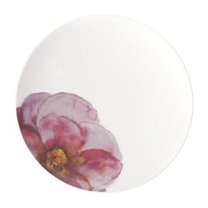 Platou ROSE GARDEN, 28,5 cm, portelan, alb