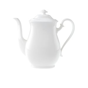 Ceainic ROYAL, 1,1 L, alb, portelan englezesc