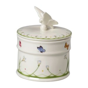 Cutie mica COLOURFUL SPRING, 11 cm, portelan
