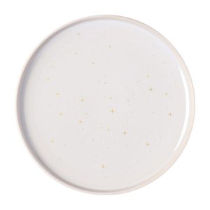 Farfurie desert WINTER GLOW, 21 cm, alb