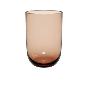Set 2 pahare LIKE, maroniu, 385 ml