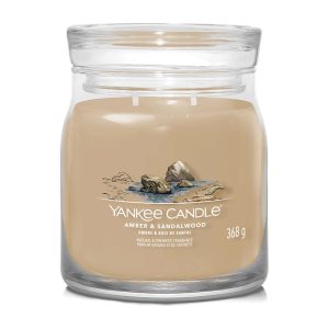 Lumanare parfumata AMBER&SANDALWOOD, 368 GR
