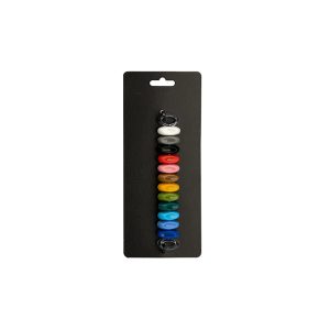Set marcatori de sticla 12 piese DELUX, silicon