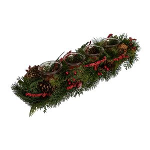 Suport 4 lumanari ILEX WREATH