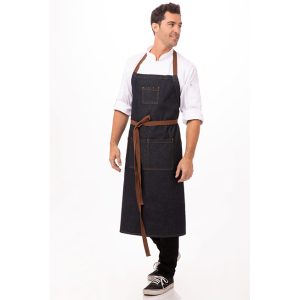 Sort BIB CHEF'S MEMPHIS, 100x89 cm, albastru