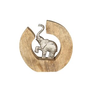 Decoratiune elefant ARBOR, 26x6x26 cm