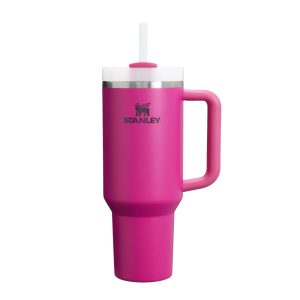 Cana termo cu pai STANLEY 890 ml, roz ciclam
