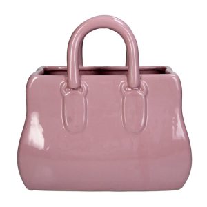 Vaza SHOPPING BAG, 25.5x14x2 cm, ceramica